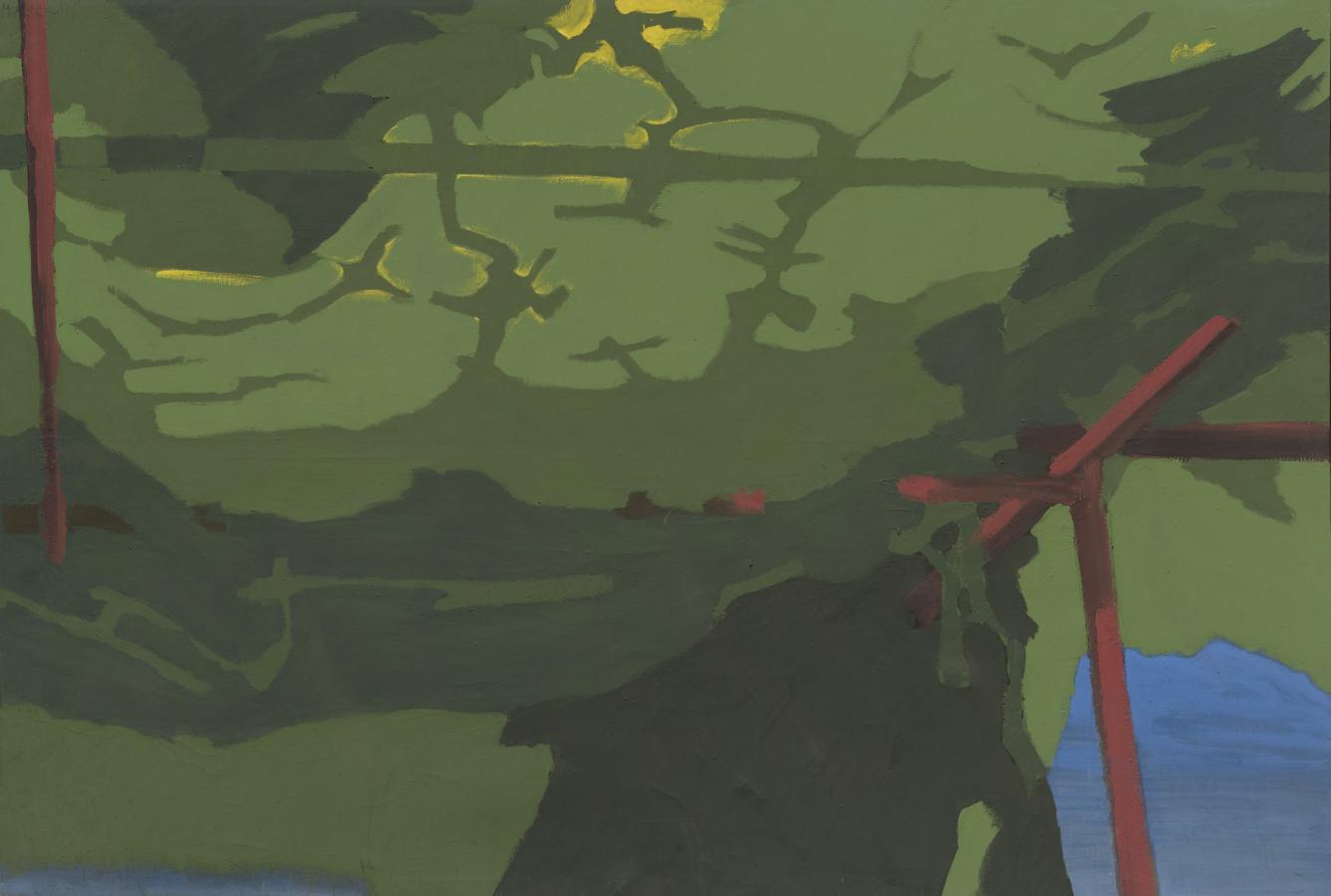 Markus Lüpertz "Spätsommer IV-dithyrambisch", 1970