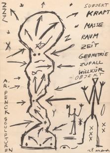 A.R. Penck - Skulpturen 1979 - 1982