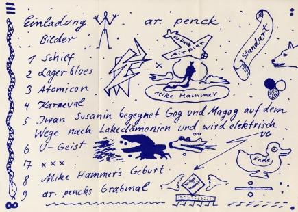 A.R. Penck - Neue Bilder
