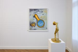 Immendorff Distanz zu sich selbst, Installation