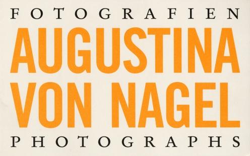 Augustina Von Nagel - Photoarbeiten